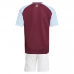 Günstige Fußballtrikots Aston Villa Kinder Heimtrikot 2024-25 Kurzarm